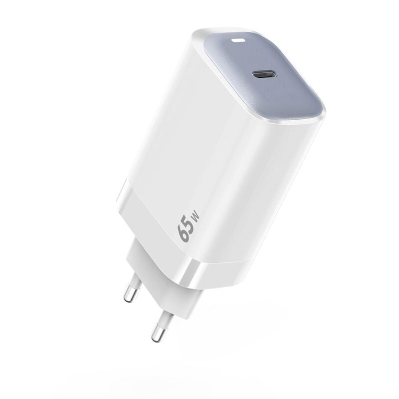 SiGN USB-C GaN Vegglader PD 65W, Hvit