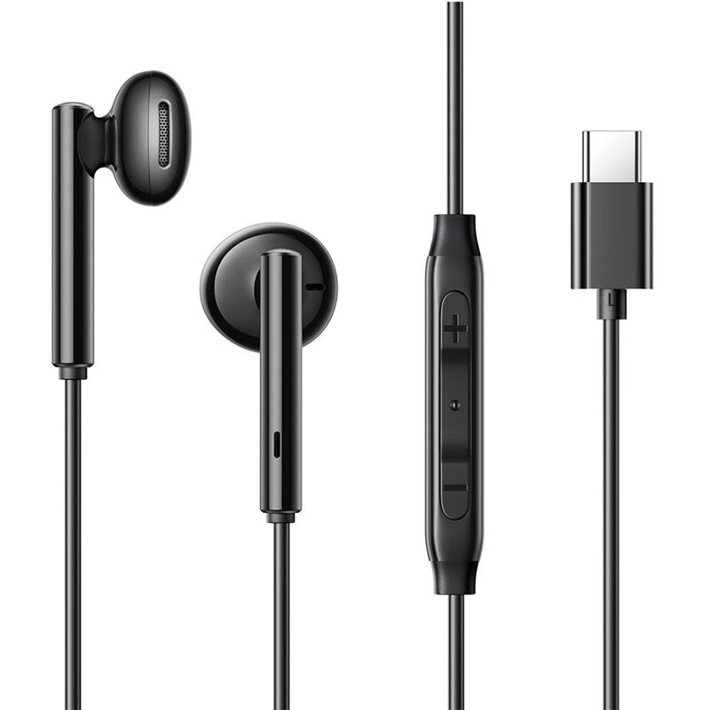 SiGN Half In-Ear Hodetelefoner med USB-C, Svart