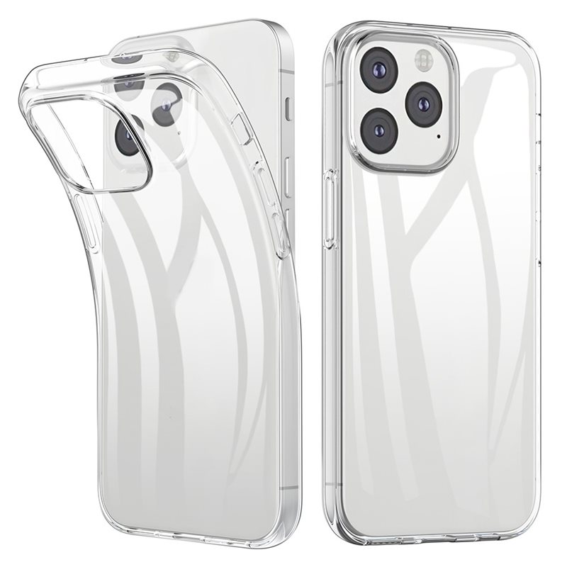 tectTech iPhone 13 Pro Max Tynt TPU-deksel, Gjennomsiktig