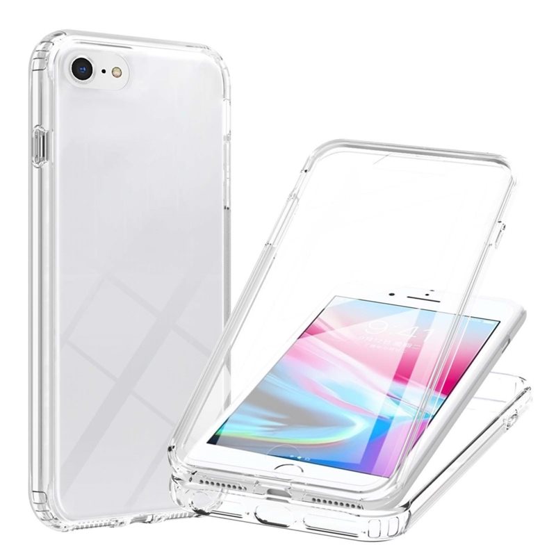 iPhone SE 2022 Deksel Full Protection, Gjennomsiktig