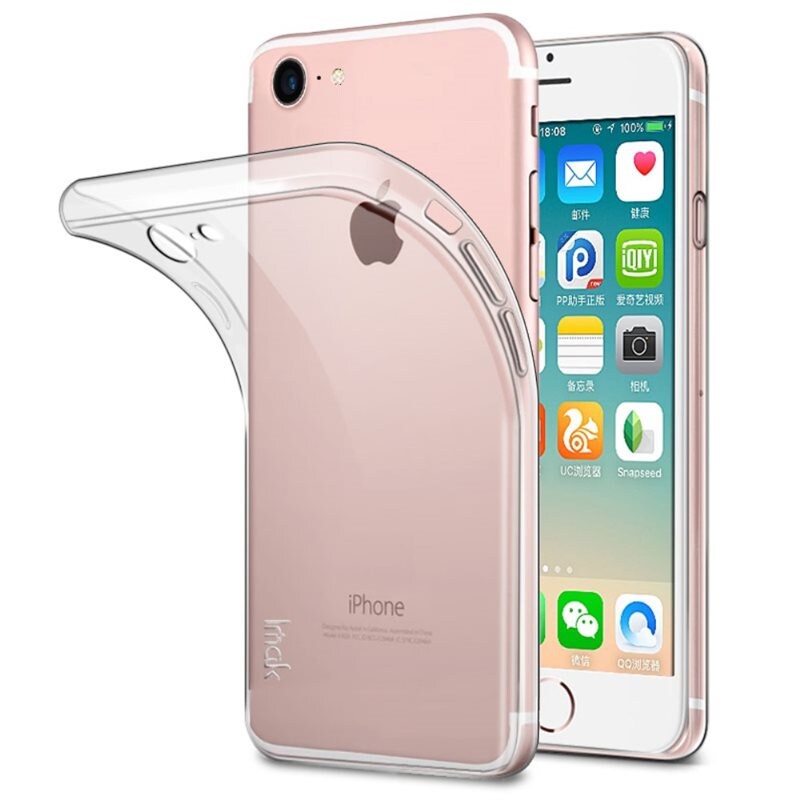 Imak iPhone 7 Deksel i TPU, Gjennomsiktig