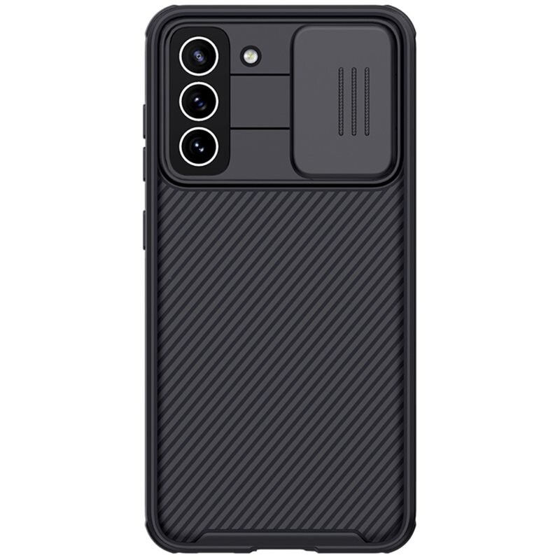 Nillkin Samsung Galaxy S21 FE Deksel med kameralinsebeskyttelse - CamShield, Svart
