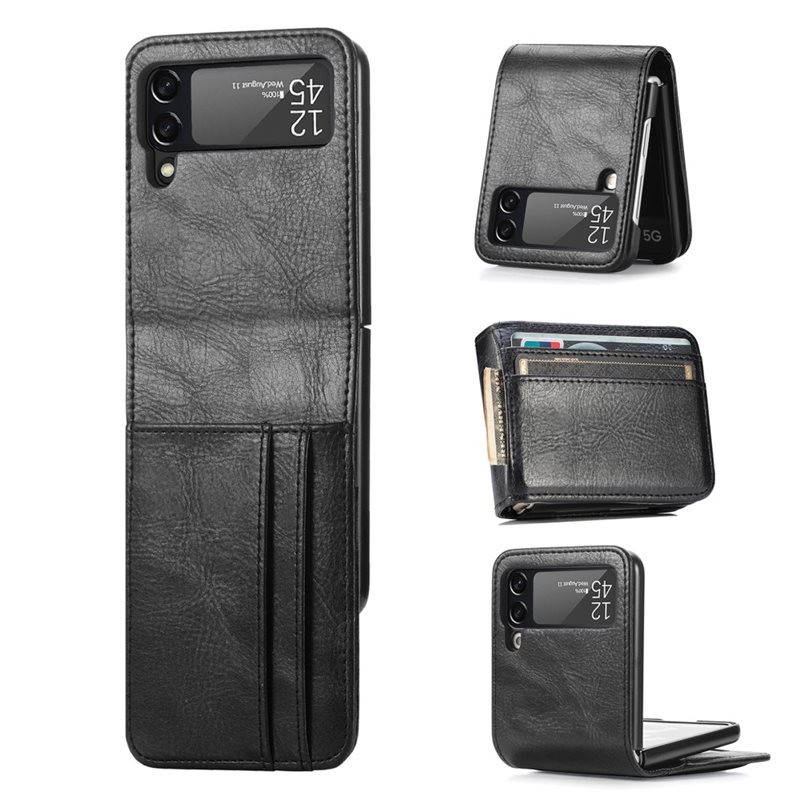 Samsung Galaxy Z Flip 3 Enkelt mobildeksel, Svart