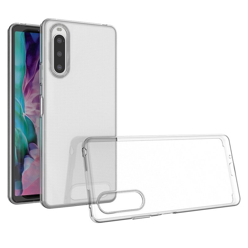 tectTech Sony Xperia 10 IV Tynt TPU-deksel, Gjennomsiktig