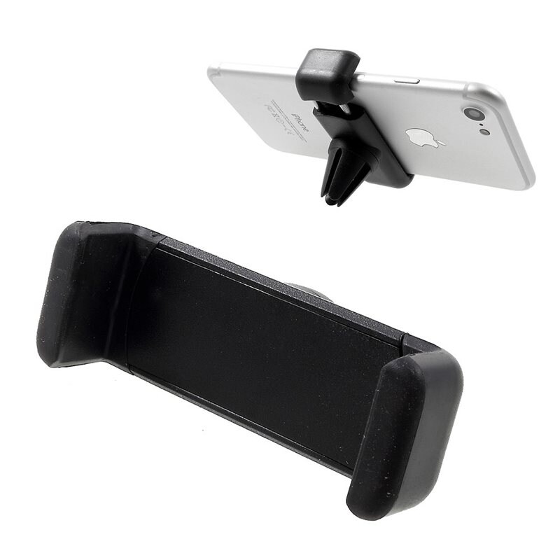 Liten mobilholder for luftventilen, Svart