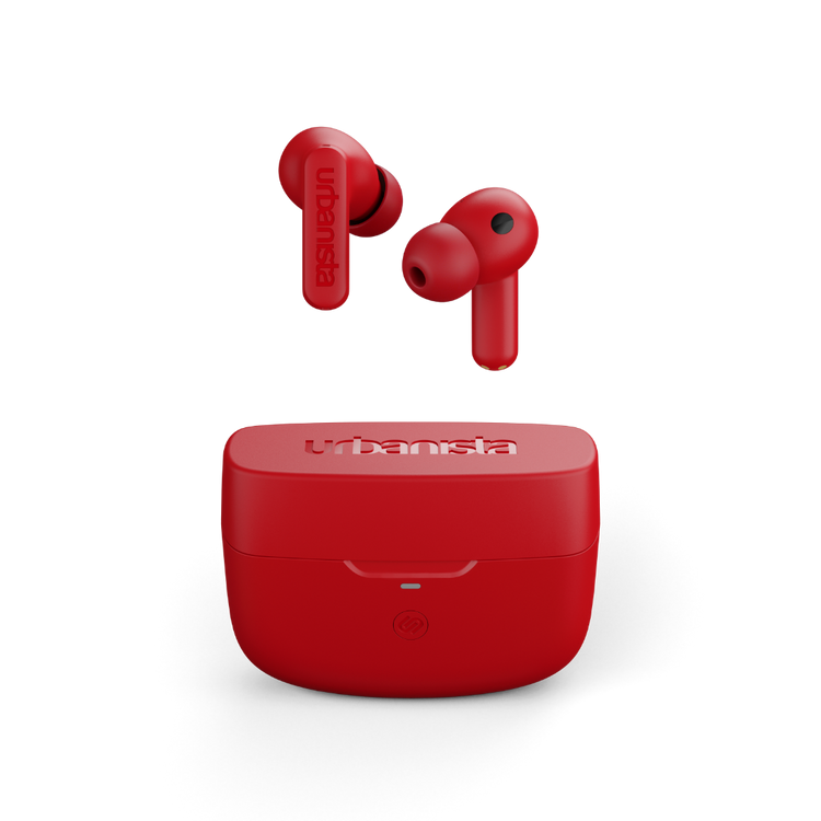 Urbanista Atlanta Trådløse Ørepropper In-Ear, Vibrant Red