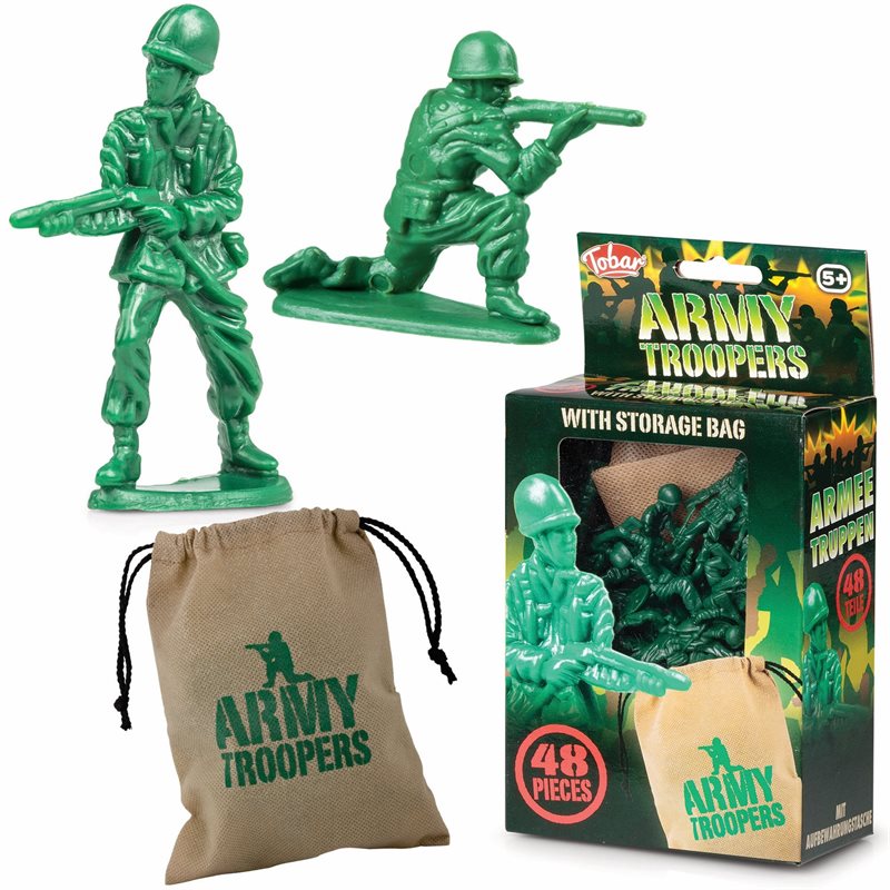 Army Troopers - Lekesoldater 48-pack