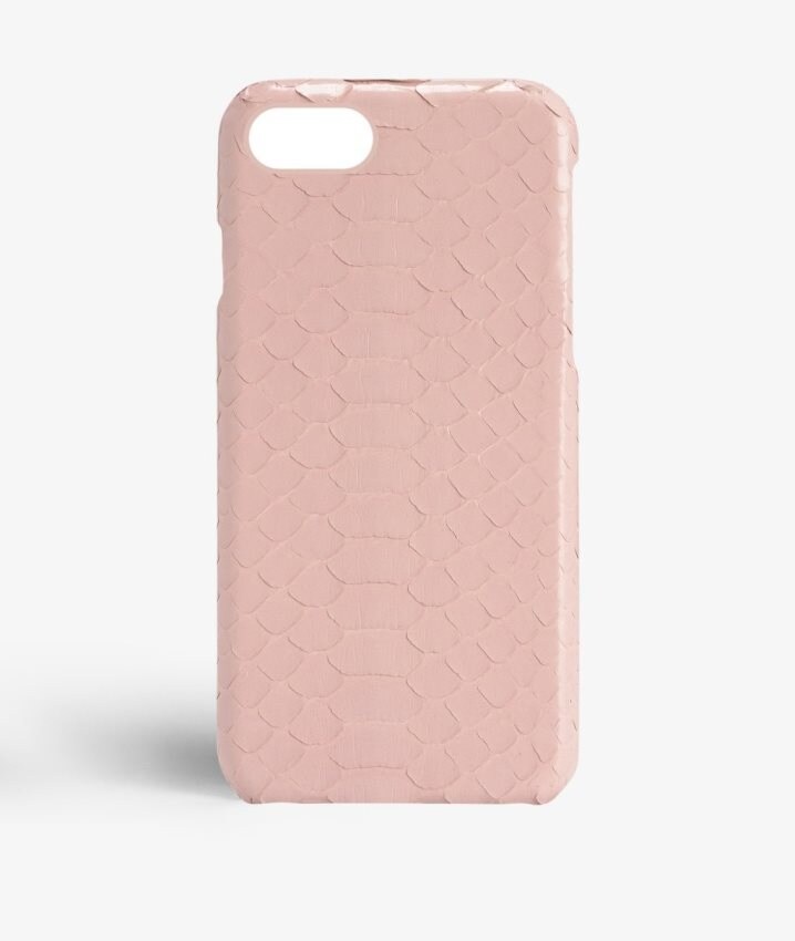 The Case Factory iPhone SE 2020 Deksel Real Python Rose