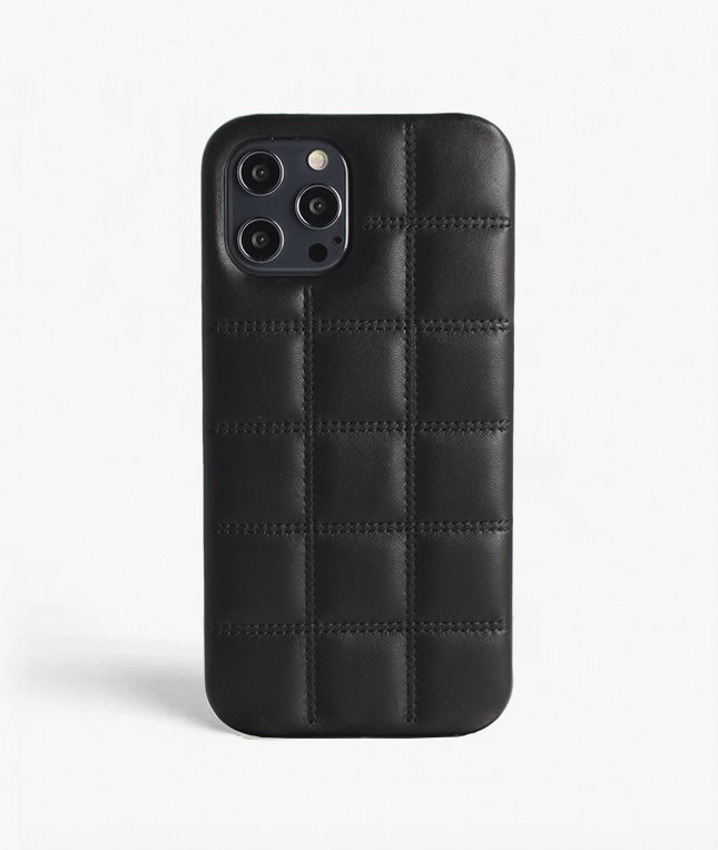 The Case Factory iPhone 12 Pro Max Deksel Padded Black