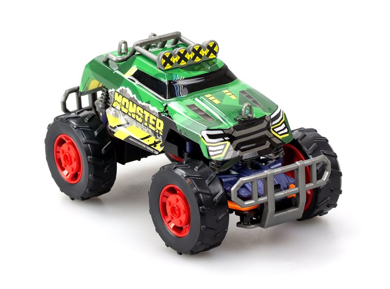 Radiostyrt Bil Build 2 Drive - Mighty Crawler, Grønn