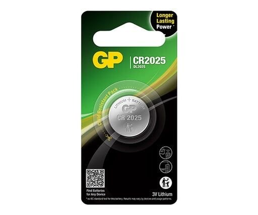 GP Batteries Batteri Knappecellebatteri Lithium CR2025
