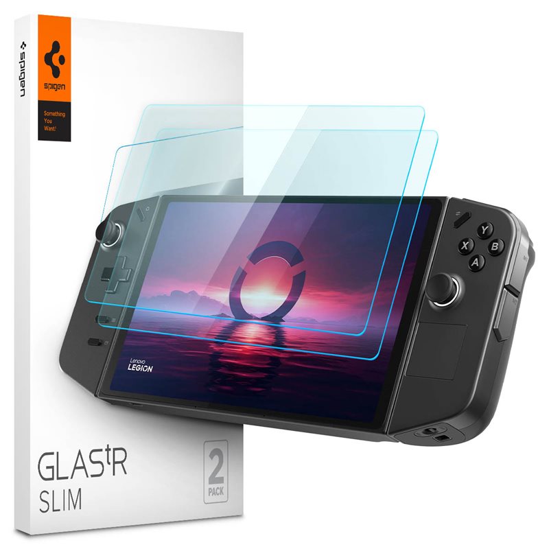 Spigen Lenovo Legion Go Skjermbeskytter GLAS.tR SLIM (2-pack)