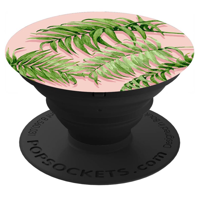 PopSockets PopGrip Mobilholder / stativ med avtakbar topp, Palm Shadows