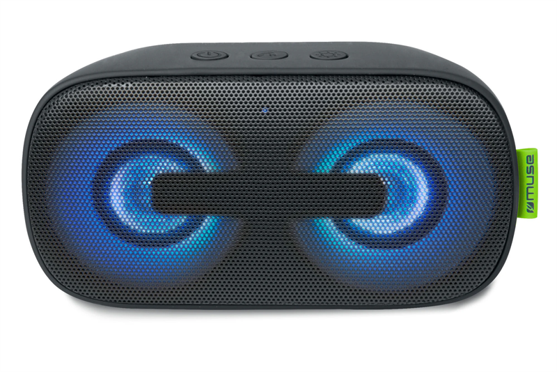 Muse M-370 Bærbar Bluetooth-høyttaler med lys