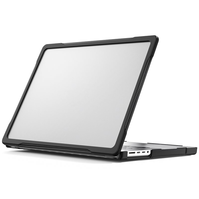 Apple MacBook Pro 16 2023 Støtsikkert Hybrid-deksel, Gjennomsiktig