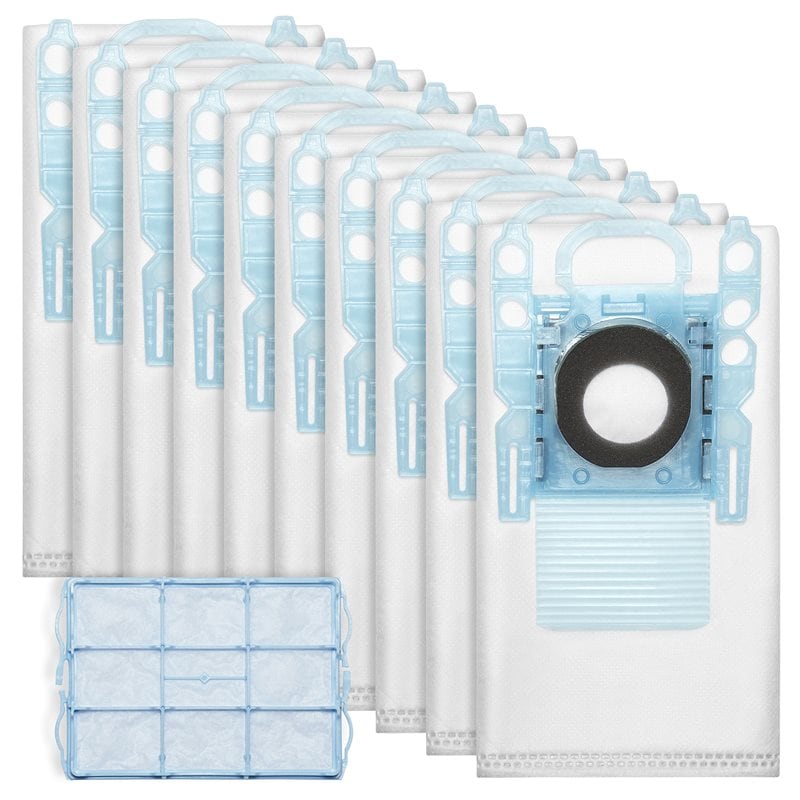 10-pakning støvsugerposer - passer til Bosch Roxx'x BGS6ALL