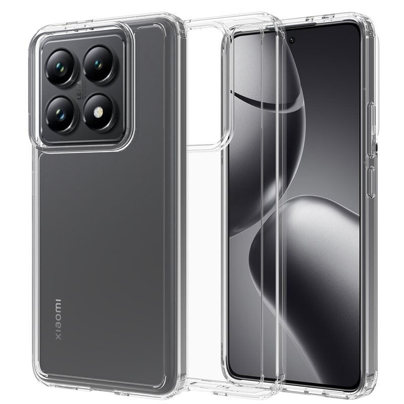 Mobique Xiaomi 14T Pro Crystal Hybrid-deksel, Gjennomsiktig