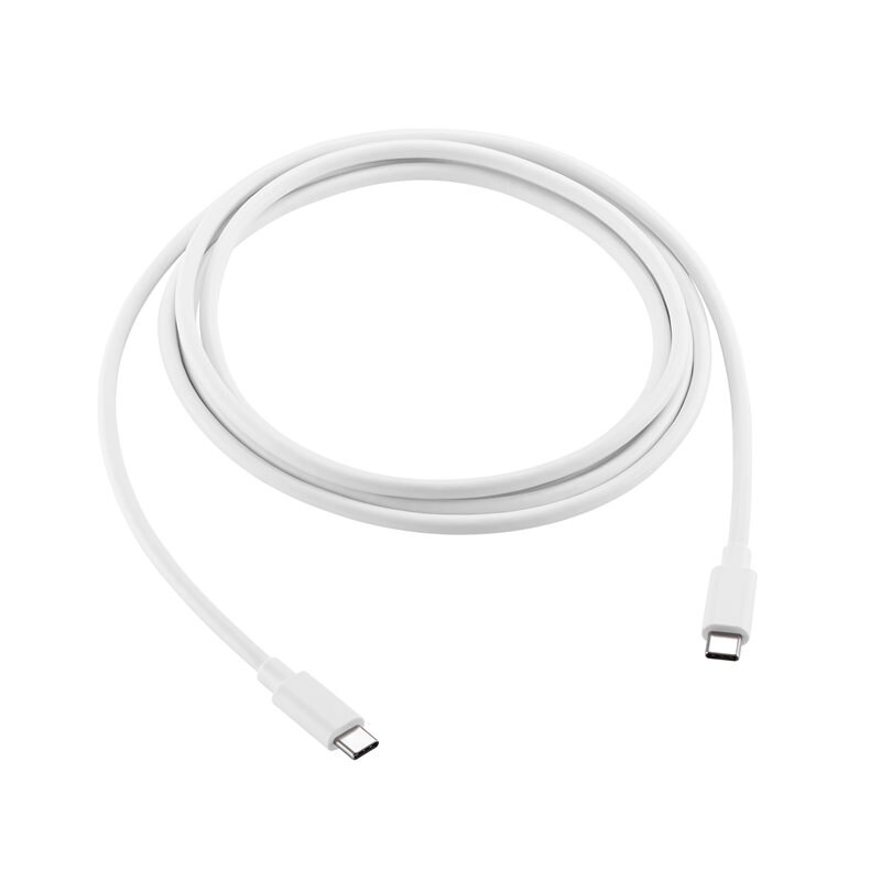 Mobique Motorola Moto E15 Ladekabel USB-C til USB-C 2m, Hvit
