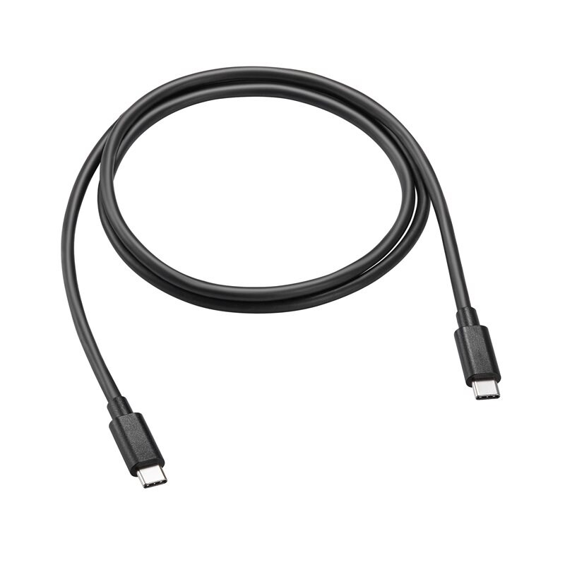 Mobique Ladekabel USB-C til USB-C 1m, Svart