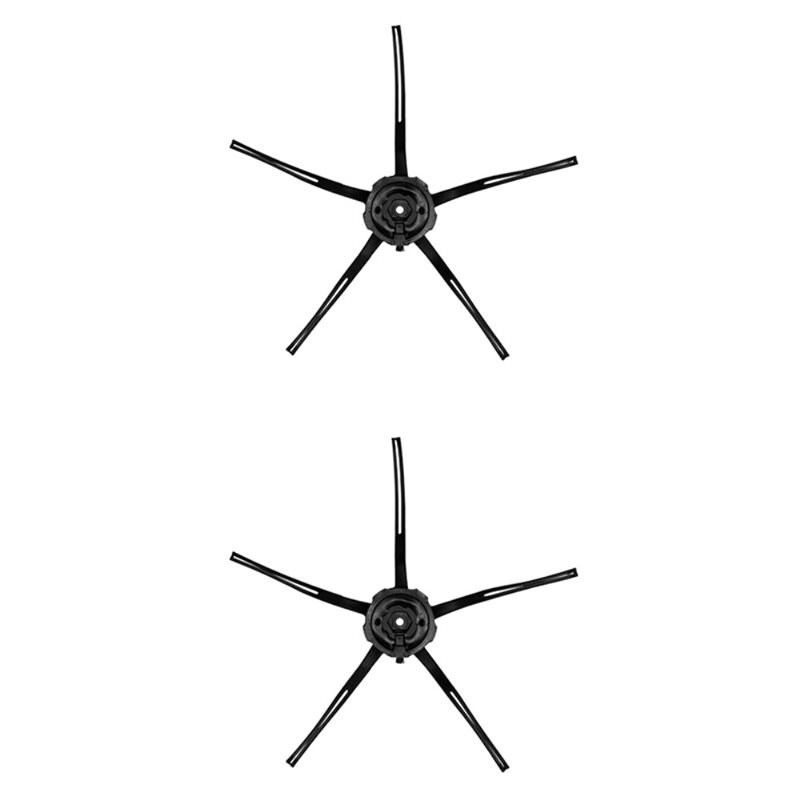 Roborock S6 MaxV Sidebørster i 2-pack, Svart