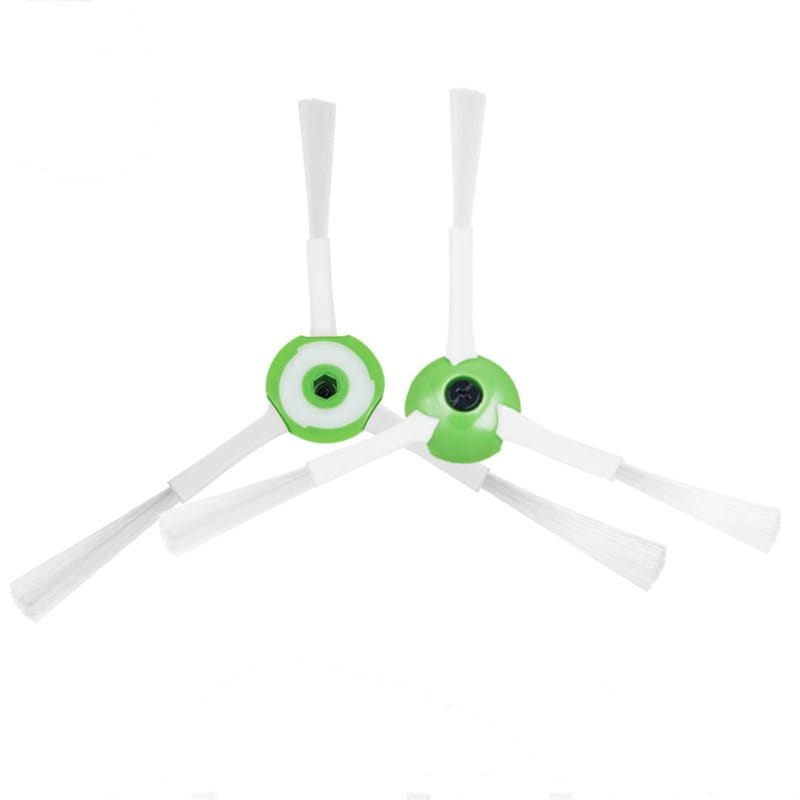 Sidebørster i 2-pakning - passer til iRobot Roomba Combo i8 Plus, Hvit