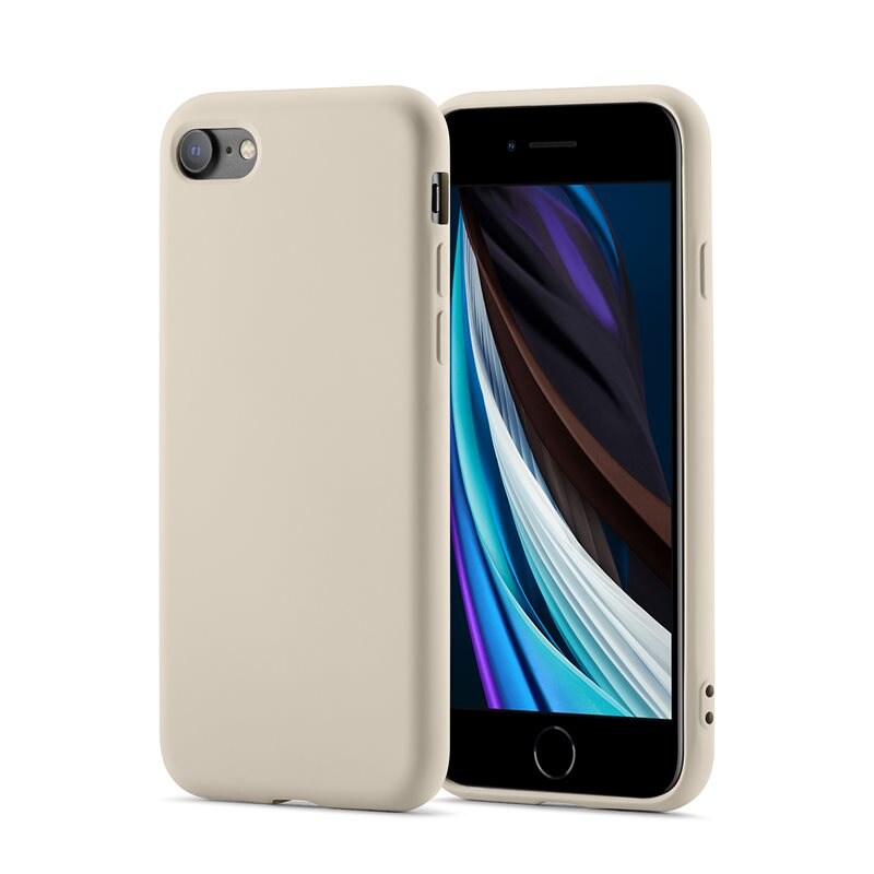 Mobique iPhone 8 Deksel, Beige