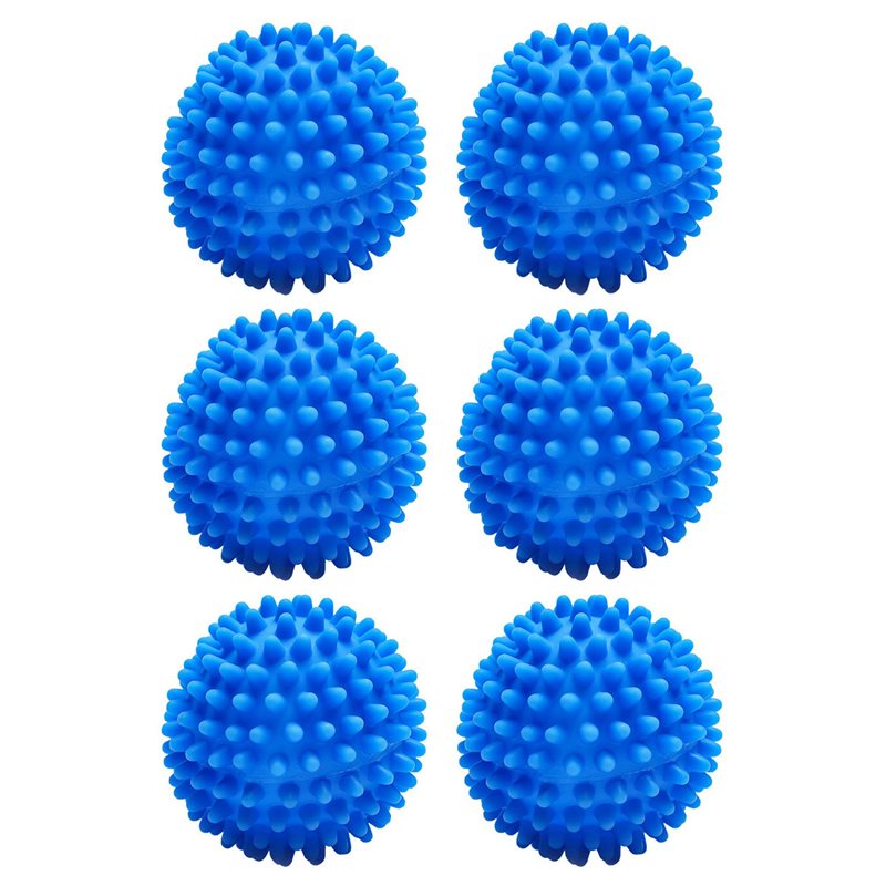 6-pack Vaskeballer for vaskemaskin og tørketrommel, Blå