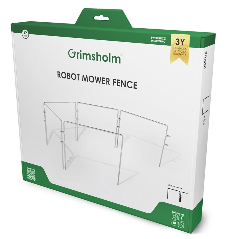 Grimsholm Gjerde for robotgressklipper