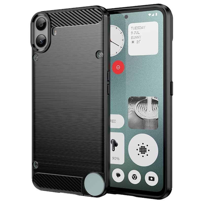 tectTech Nothing CMF Phone 1 TPU-deksel Brushed, Svart