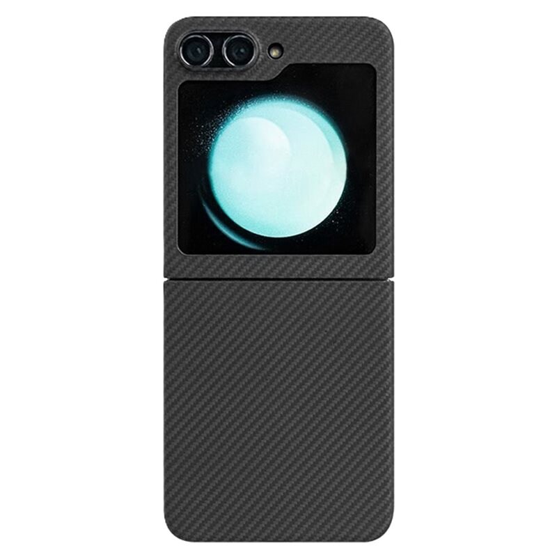 Samsung Galaxy Z Flip 6 Slankt deksel i aramidfiber, Svart