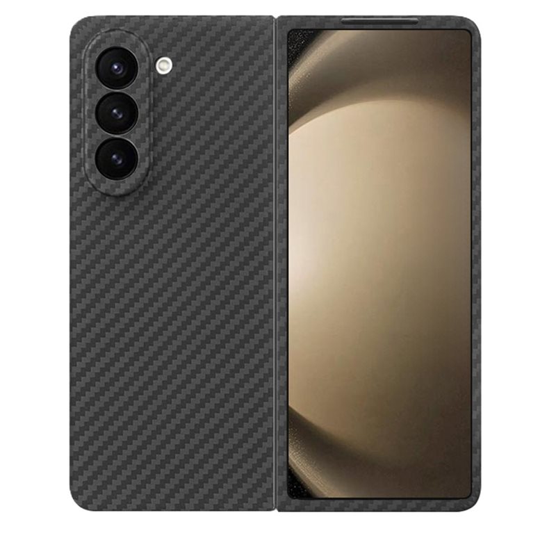Samsung Galaxy Z Fold 6 Slankt deksel i aramidfiber, svart