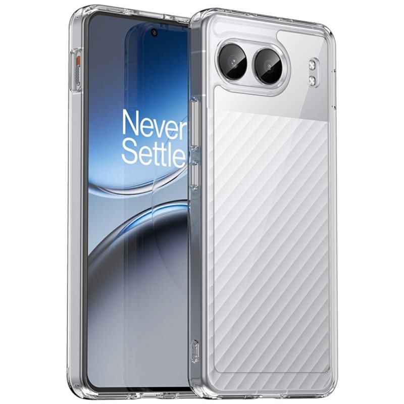tectTech OnePlus Nord 4 Crystal Hybrid-deksel, Gjennomsiktig