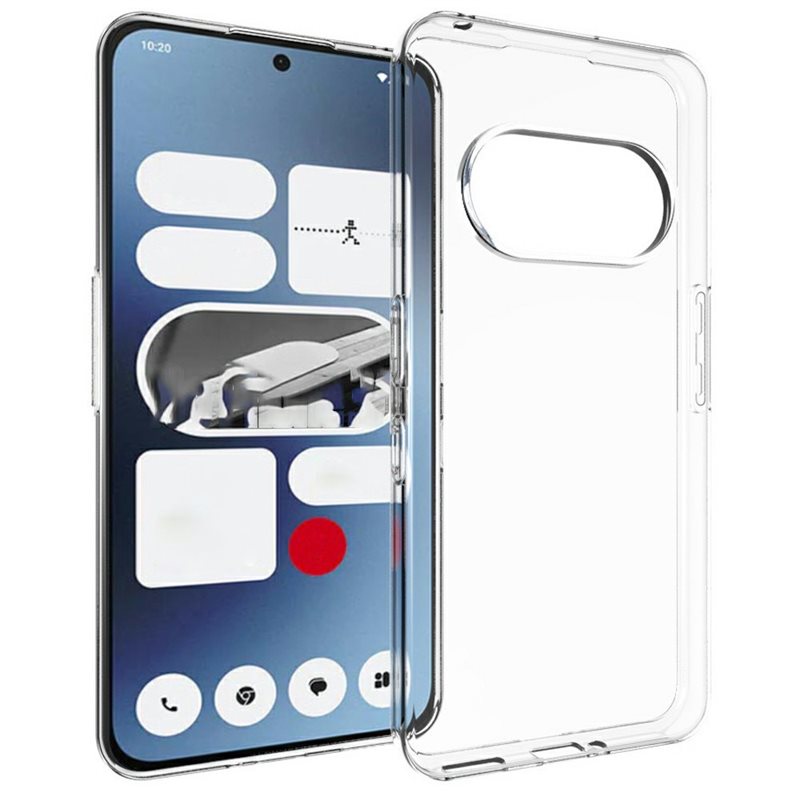 tectTech Nothing Phone 3a Tynt TPU-deksel, Gjennomsiktig