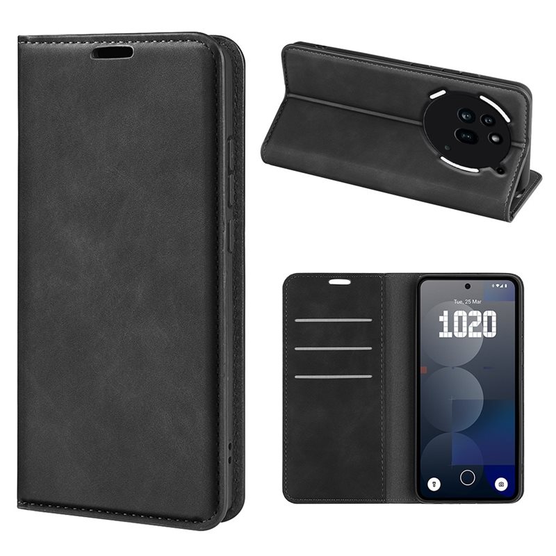 Nothing Phone 3a Pro Slankt etui med kortlomme, Svart