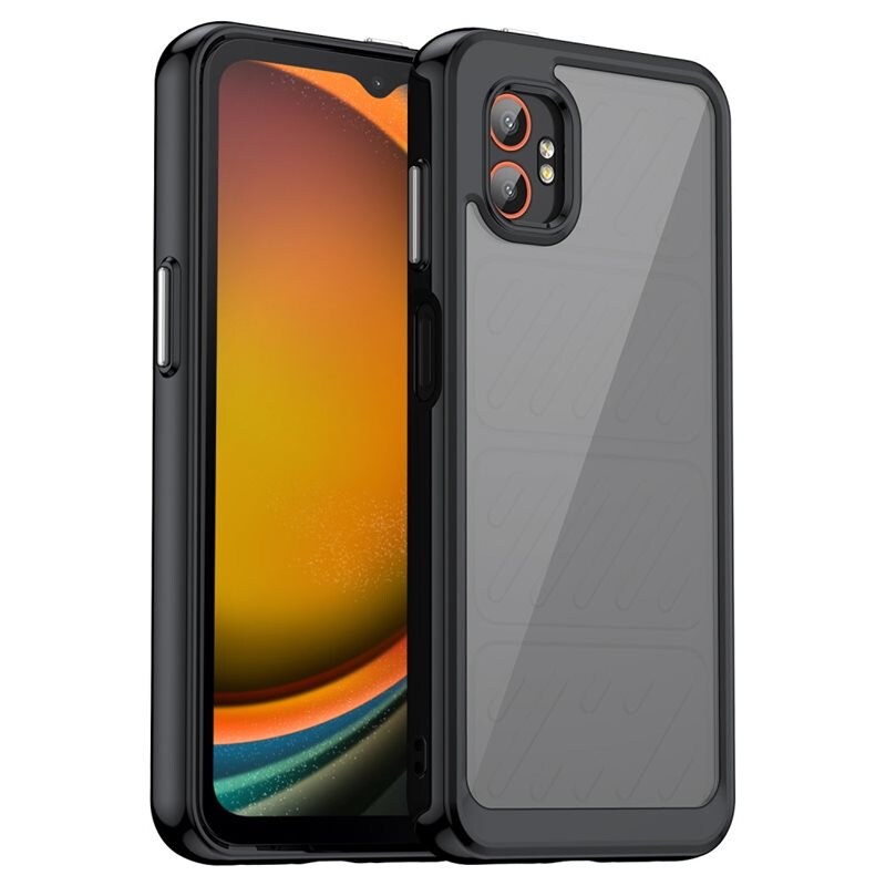 tectTech Samsung Galaxy Xcover 7 Pro Crystal Hybrid-deksel, Svart