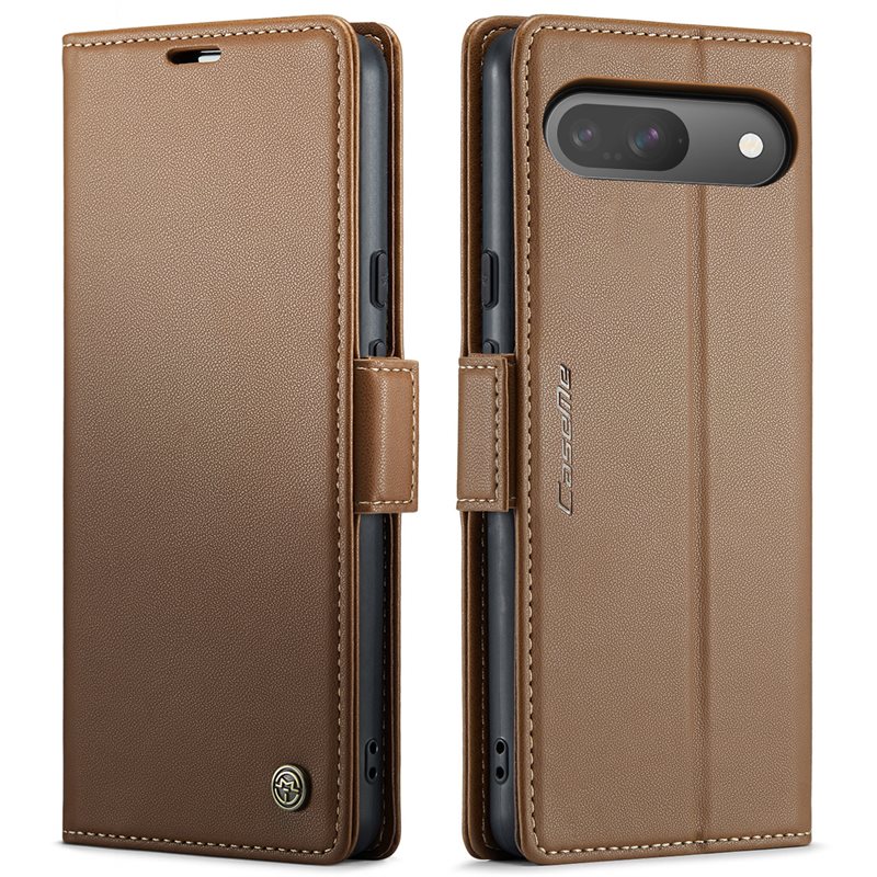 CaseMe Google Pixel 10 Slankt RFID-lommeboketui, Brun