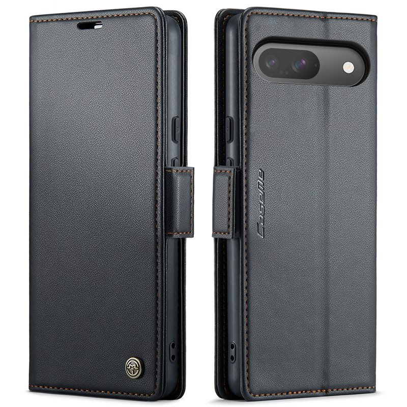 CaseMe Google Pixel 10 Pro Slankt RFID-lommeboketui, Svart