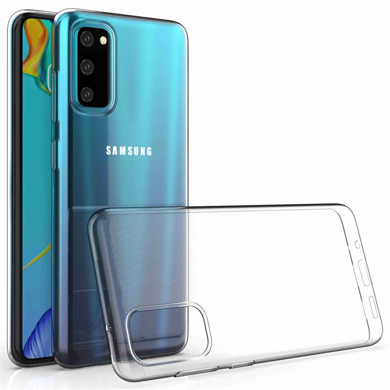 tectTech Samsung Galaxy S20 Tynt TPU-deksel, Gjennomsiktig