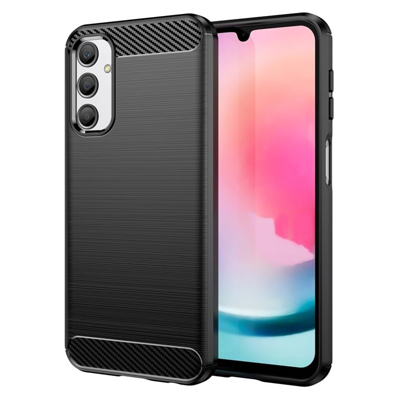 tectTech Samsung Galaxy A24 TPU-deksel Brushed, Svart