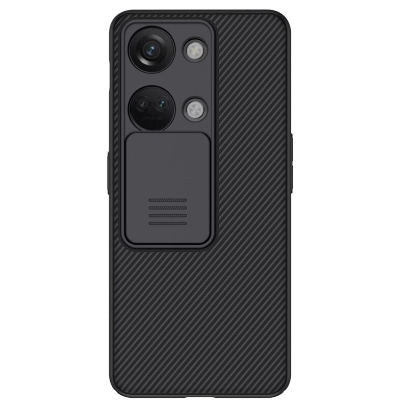 Nillkin OnePlus Nord 3 Deksel med kameralinsebeskyttelse - CamShield, Svart