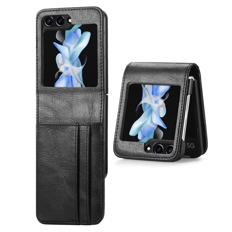 Samsung Galaxy Z Flip 5 Enkelt mobildeksel, Svart