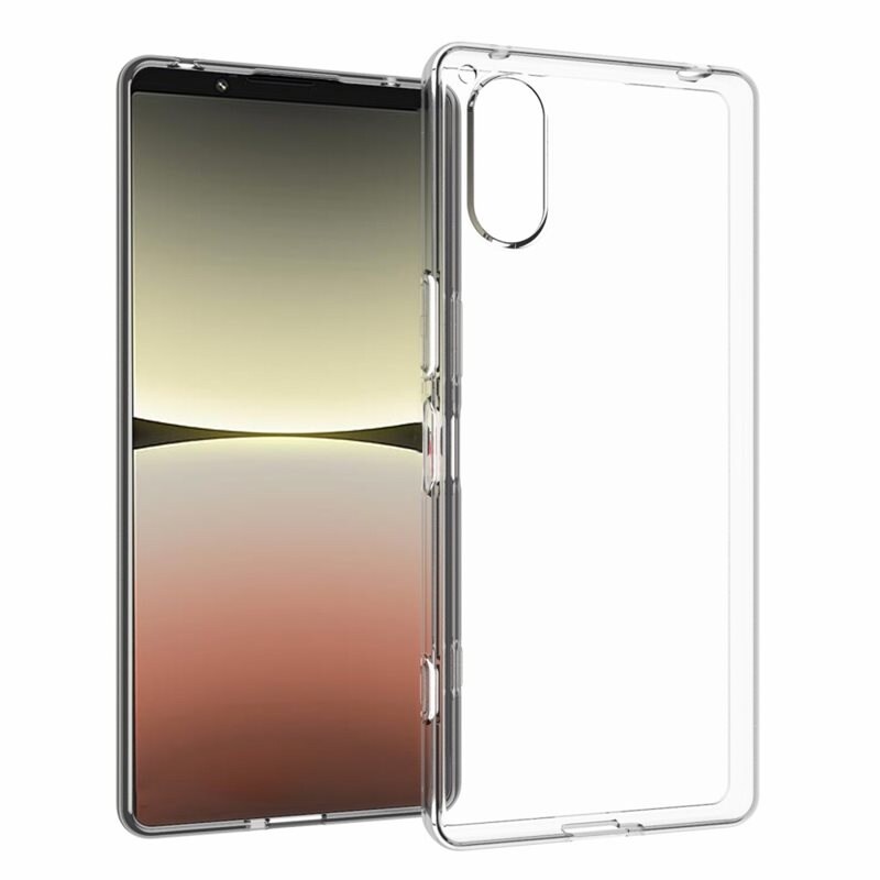 tectTech Sony Xperia 5 V Tynt TPU-deksel, Gjennomsiktig