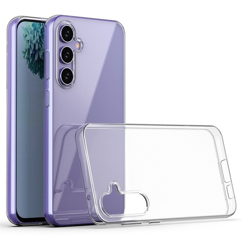 tectTech Samsung Galaxy S23 FE Tynt TPU-deksel, Gjennomsiktig