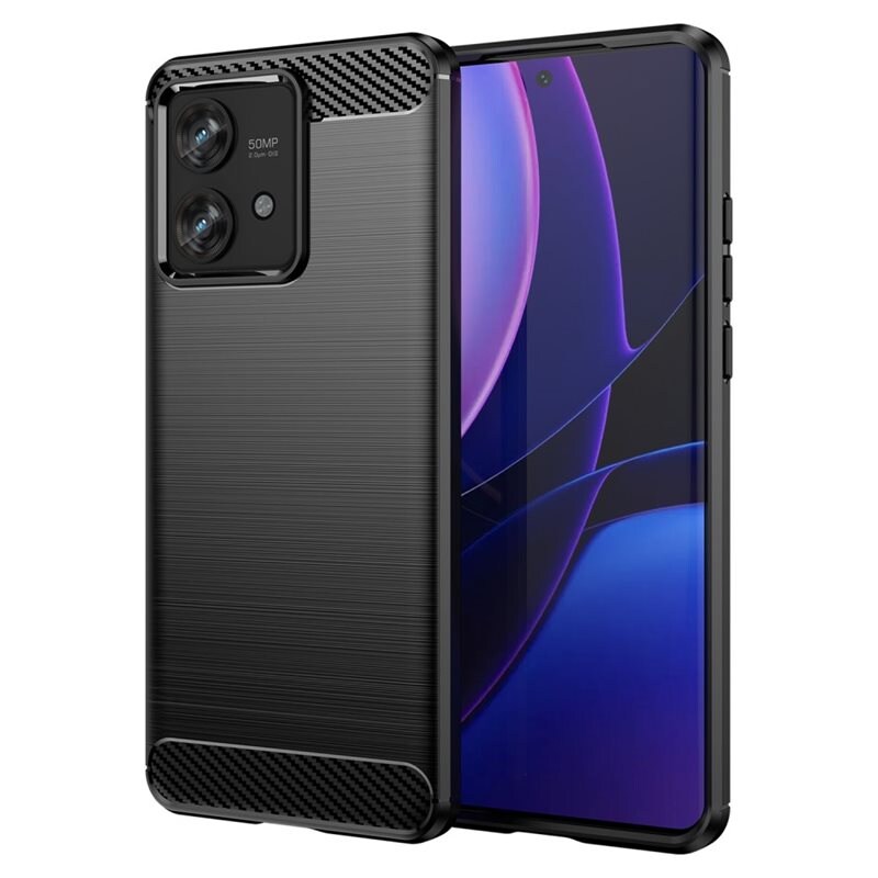 tectTech Motorola Edge 40 Neo TPU-deksel Brushed, Svart