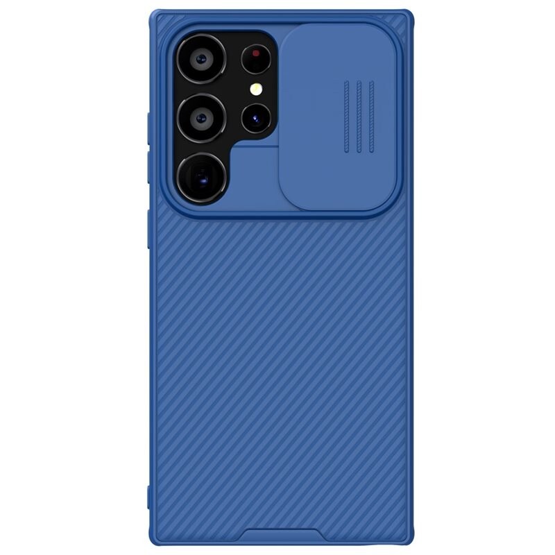 Nillkin Samsung Galaxy S24 Ultra Deksel med kameralinsebeskyttelse - CamShield, Blå