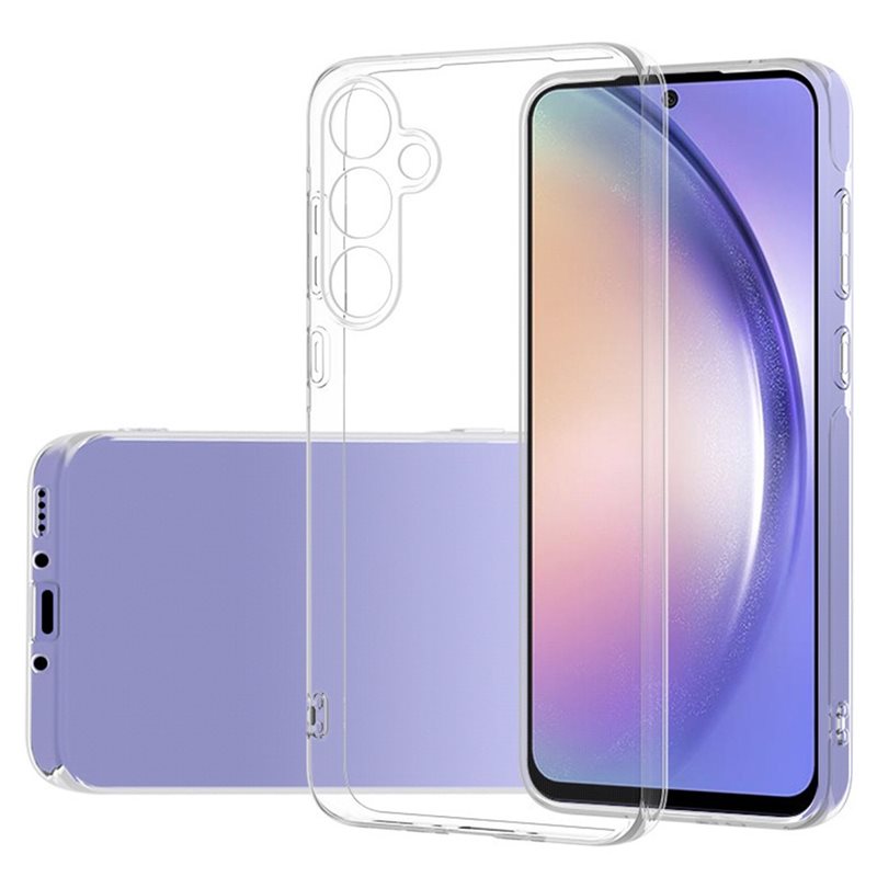 tectTech Samsung Galaxy A55 Tynt TPU-deksel, Gjennomsiktig