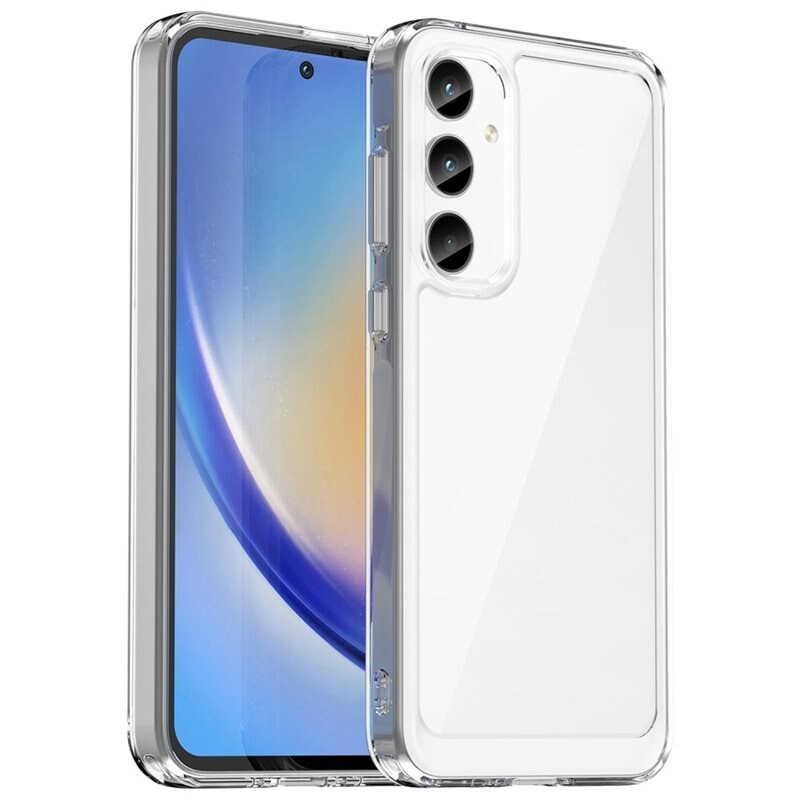 tectTech Samsung Galaxy A35 Crystal Hybrid-deksel, Gjennomsiktig