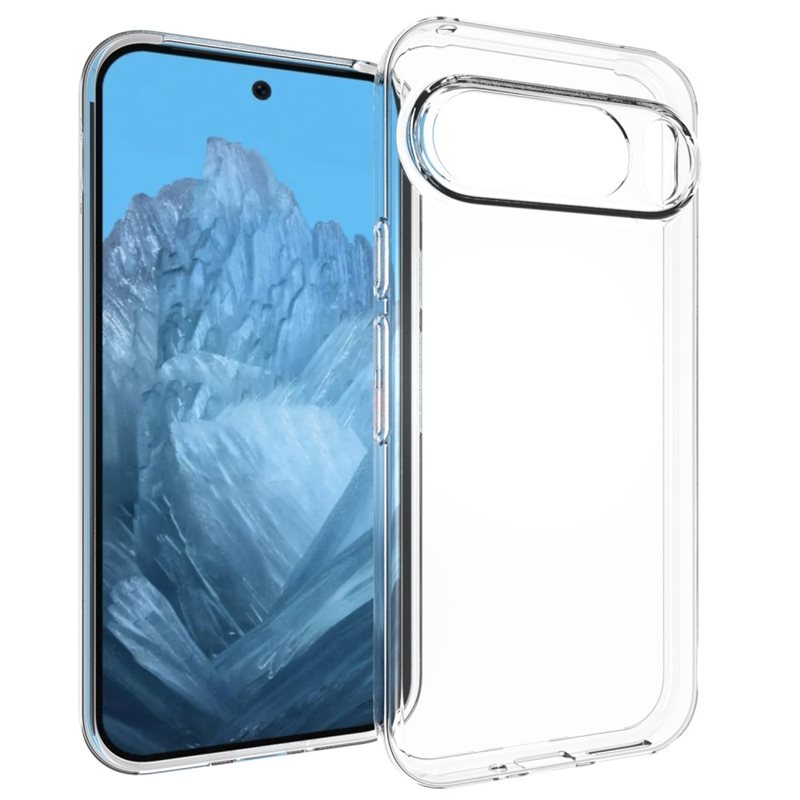 tectTech Google Pixel 9 Pro Tynt TPU-deksel, Gjennomsiktig