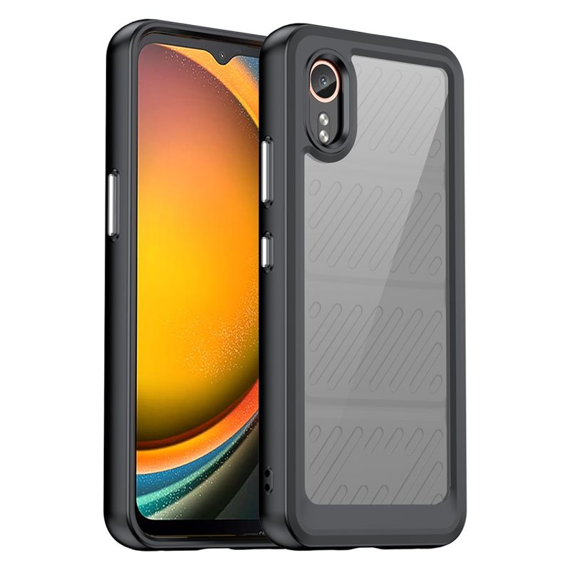 tectTech Samsung Galaxy Xcover 7 Crystal Hybrid-deksel, Svart