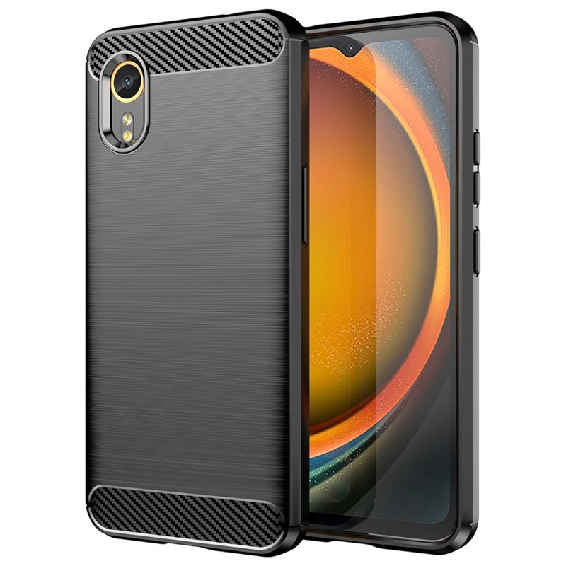 tectTech Samsung Galaxy Xcover 7 TPU-deksel Brushed, Svart